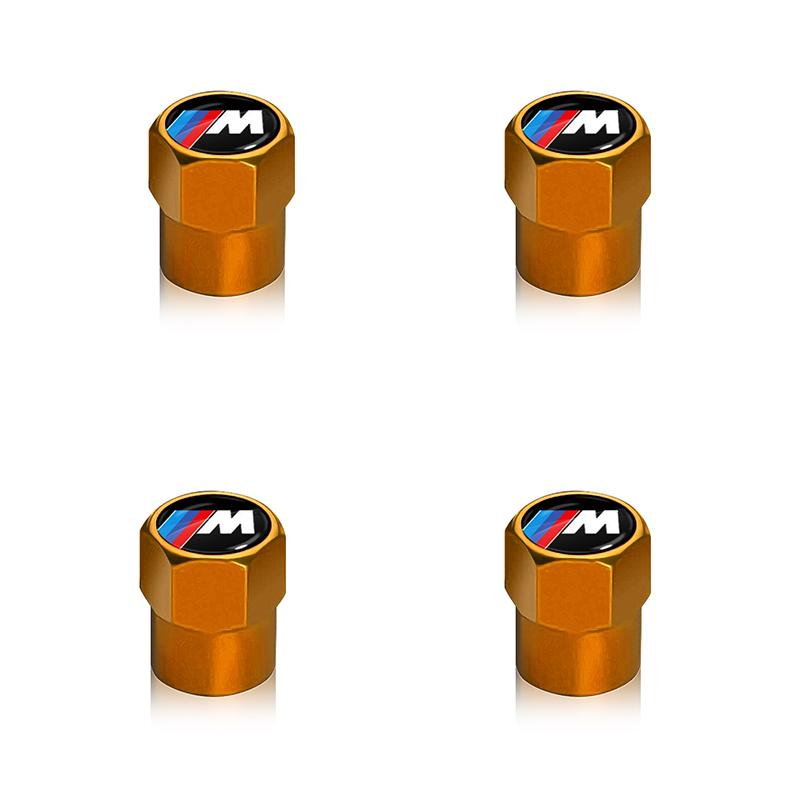 4Pcs Car Wheel Tire Valve Caps Air Stem Covers Accessories For BMW E46 E39 E90 E60 E36 F30 F10 E34 E30 F20 E92 M3 M4 M5 X5 X6