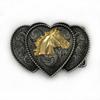 Eagle Punk Alloy Belt Buckle for Men & Women - Fashionable Heart & Animal Design