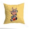 BJJ Brazilian Jiu Jitsu Pillow Case Anti-dustmite Pillowcase Invisible zipper silky short plush Sofa cushion cover