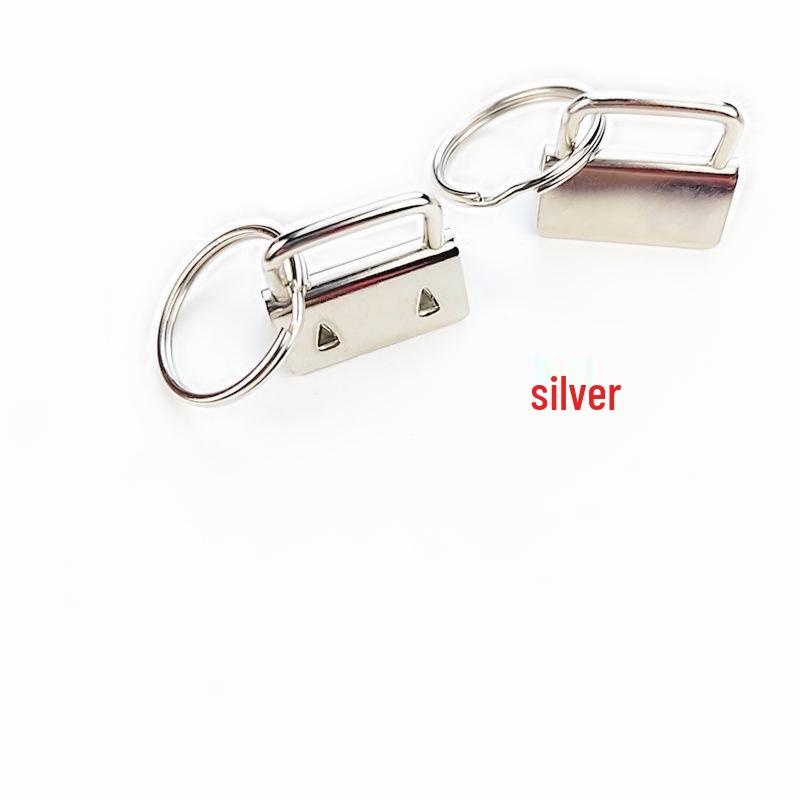 25mm 7-Color Metal Tail Clip Key Webbing Bag Clip Jewelry DIY Hardware Accessories