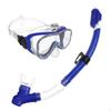 Adult Snorkel Facepiece Set PVC Breathing Piece Wide View Gear for Adults, Diving Black