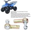 2 stücke 8mm Spurstangenkopf Stahllegierung Universal-kugelgelenk für 110cc Quad Dirt Bike ATV Go Kart