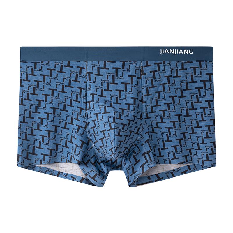 Jianjiang Men's 7A Antibacterial Modal Boxer Briefs 3-Pack