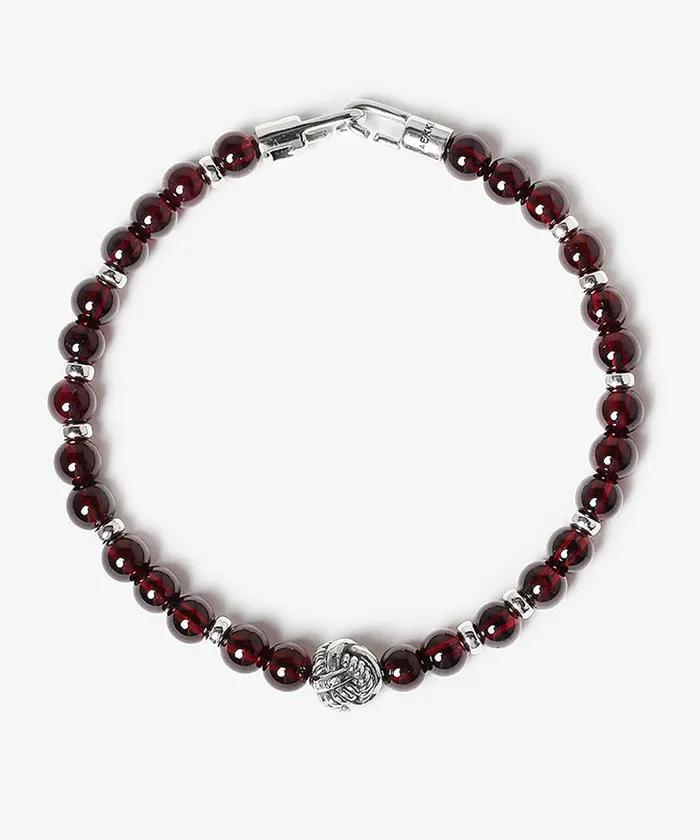 Clot Blood Gemstone Bracelet