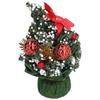 Mini Albero di Natale Artificiale Squisito Carino Colori Vivaci Desktop Innovativo Albero di Natale