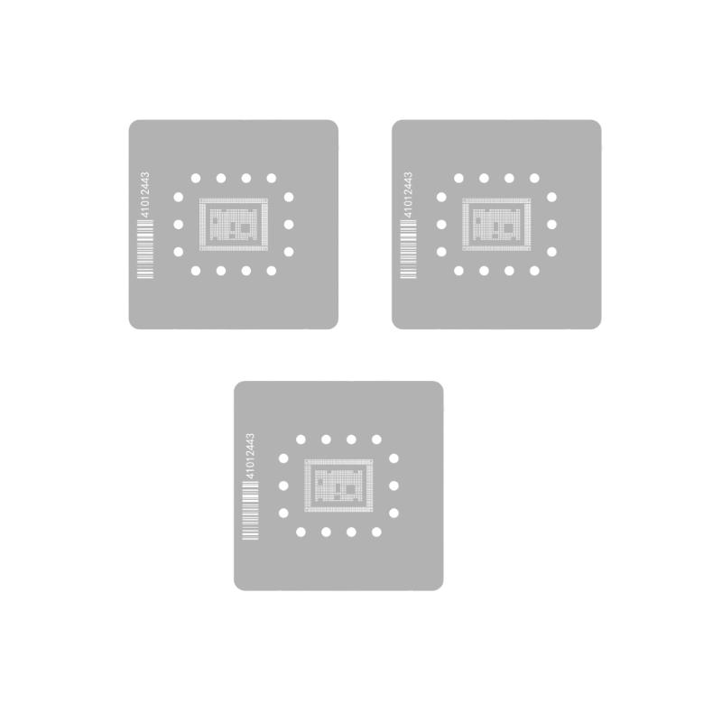 Steel Chip Repair Plate Component for Reballing Tasks, Electronics Repair Work, and Focused Chip Service Activity