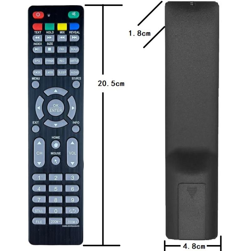 1Pcs Remote Control Universal Smart Led Lcd Tv Controller Replcement For 2400-Ed00Asan 20Lf1020T For Asano