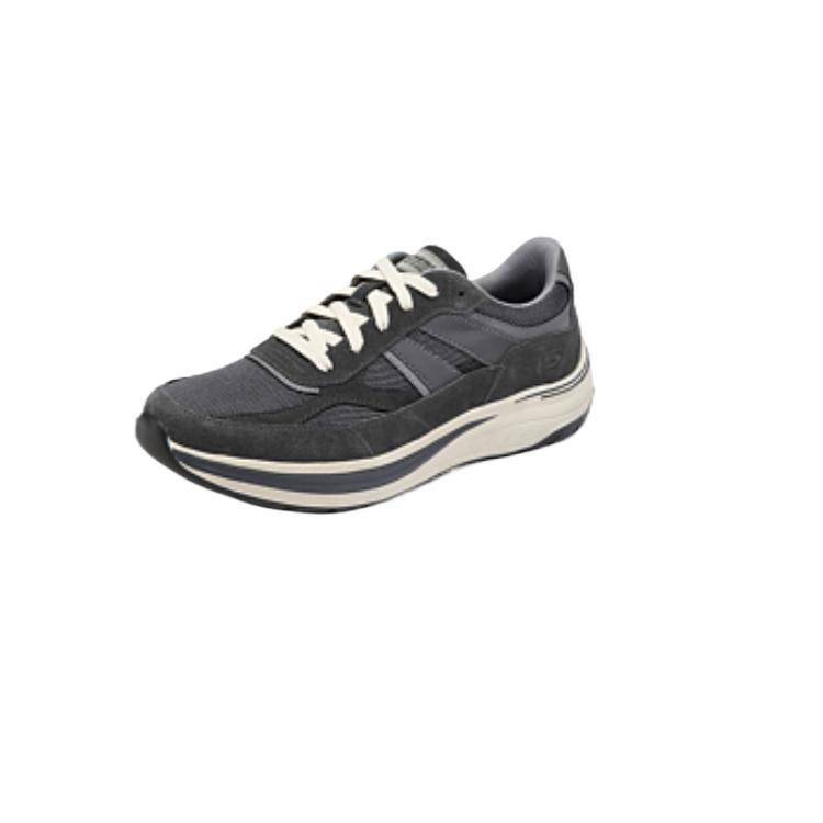 Skechers Decklan Comfortable Versatile Breathable Lightweight Low-Top Running Shoes Men sneakers Gray 205358-CHAR