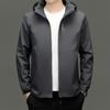 Fall 2025 new fashion casual men's hooded jackets, men's loose jackets, trendy coats, and padded clothes