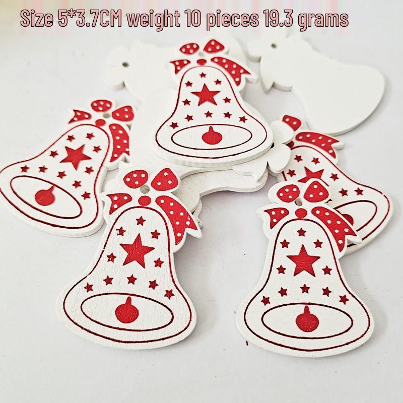 DIY Wooden Christmas Ornaments: Snowflake, Heart, and Star Pendants