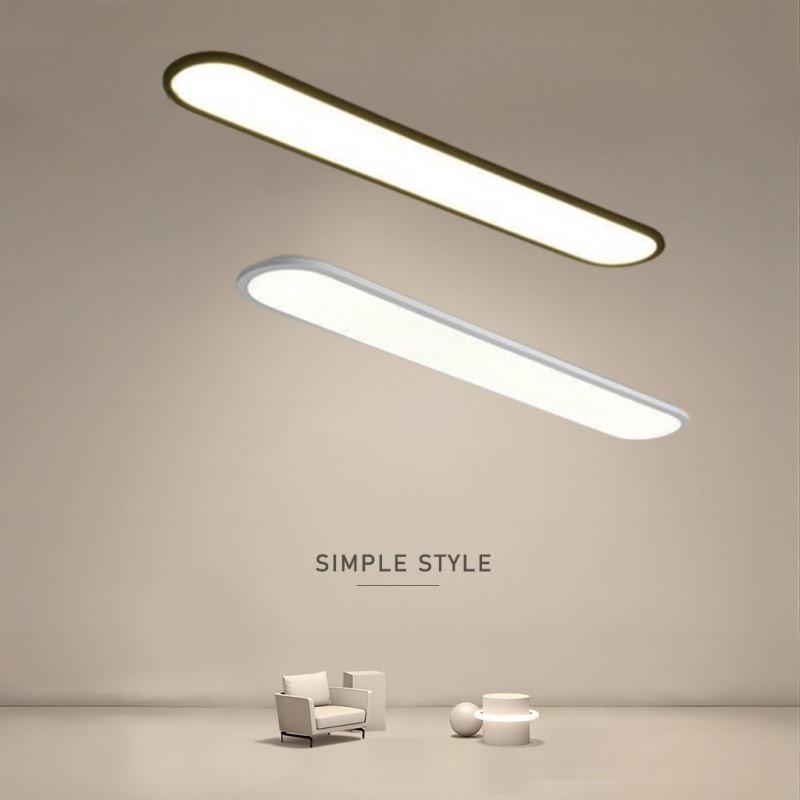 Modern Minimalist Strip Cloakroom Aisle Balcony Light Corridor Hallway Nordic Master Bedroom Lights Household LED Ceiling Light