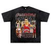 Curry Stephen Curry American Basketball Hiphop Loose Retro Street Short Sleeved Tshirt Womens Men Cotton Sports Short Sleeve