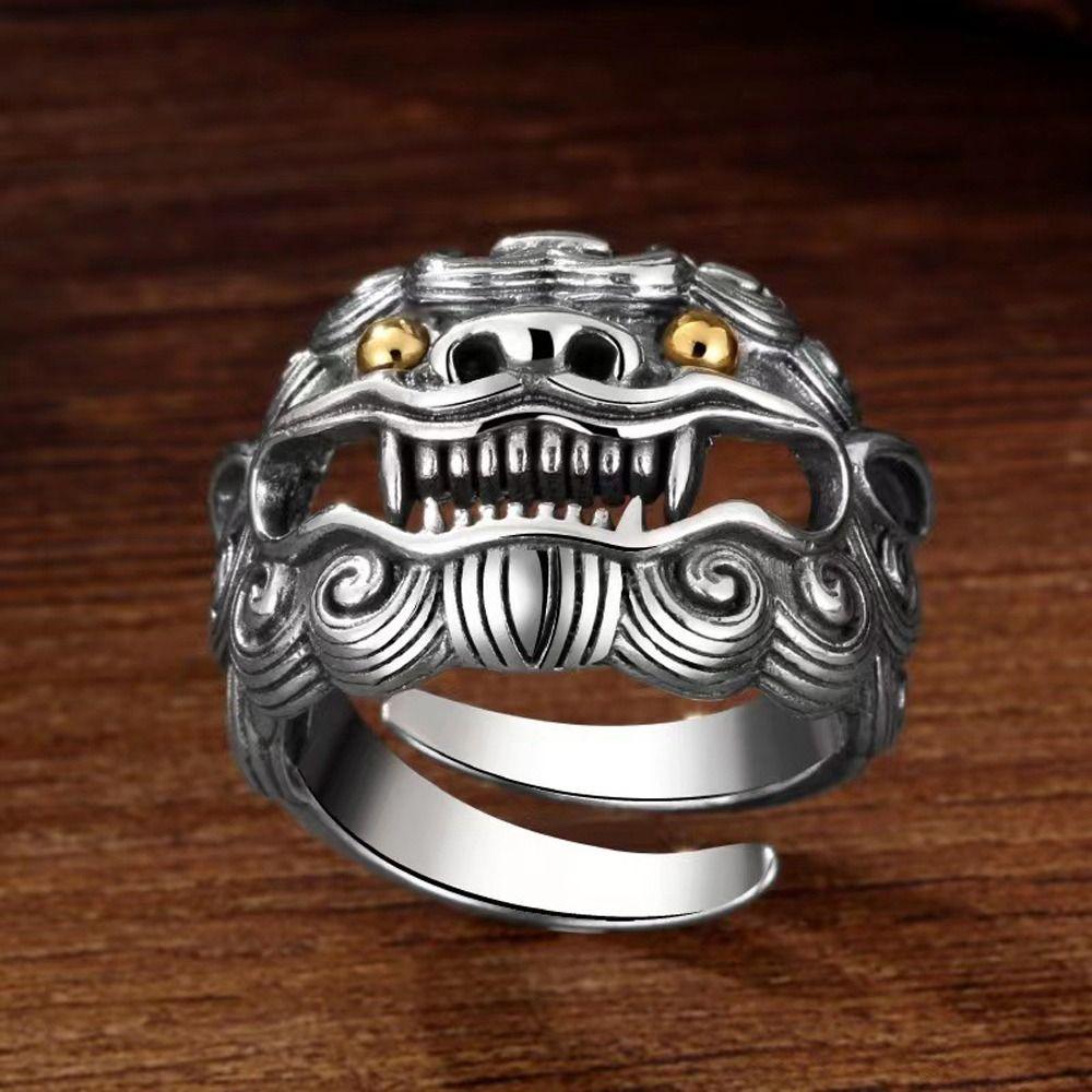 

Cat Ins Style Открытие Кольца Лев Цинк Цинковый Сплав Корейский Стиль Кольцо Винтаж Кольцо Модные Ювелирные Изделия Женщины Кольцо