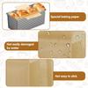 100Pcs Brown Baking Paper, Mini Bread Loaf Pan Liners Loaf Pan Parchment Liners Bread Pan Parchment Supplies, Non-Stick Disposable Greaseproof Baking