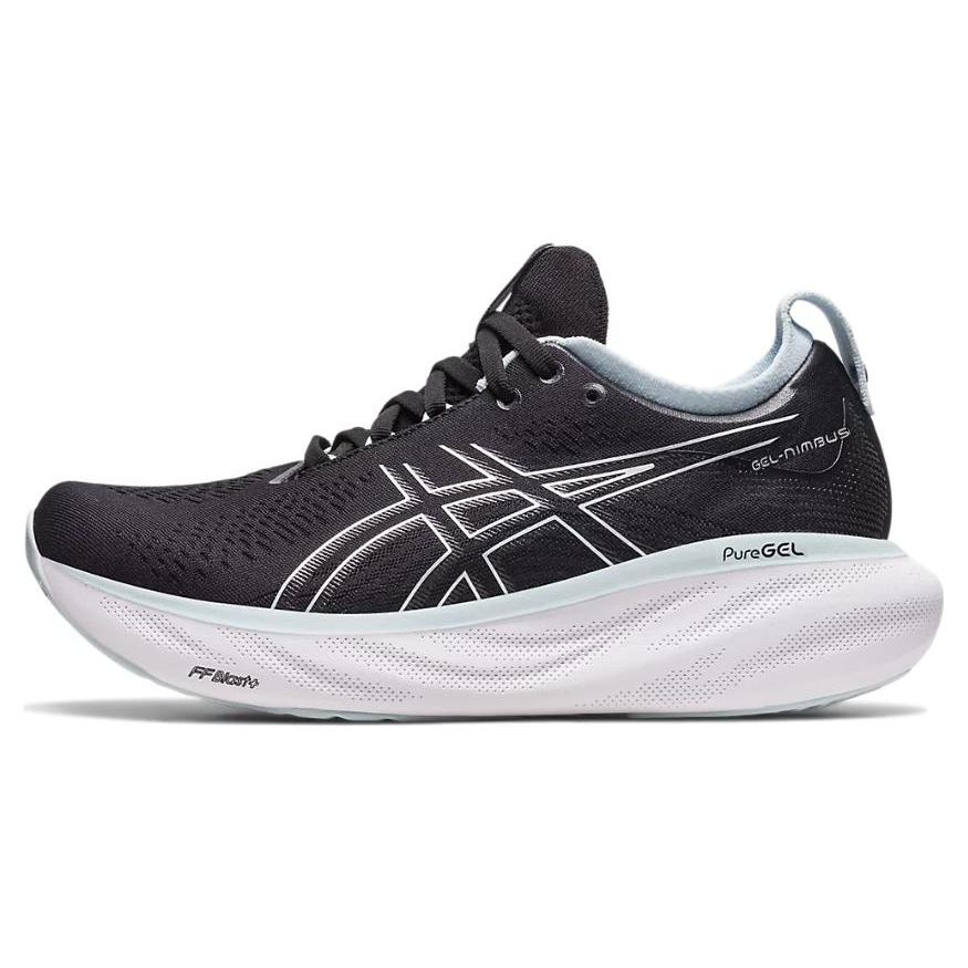 

Новые женские Asics Gel Nimbus 25 Черный Возрожденный Синий 1012B356-003 39