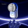 Electric Shaver USB Rechargeable Pocket Size Portable Safe Mini Travel Shaver Men Cordless Hair Beard Trimmer Remover Tool