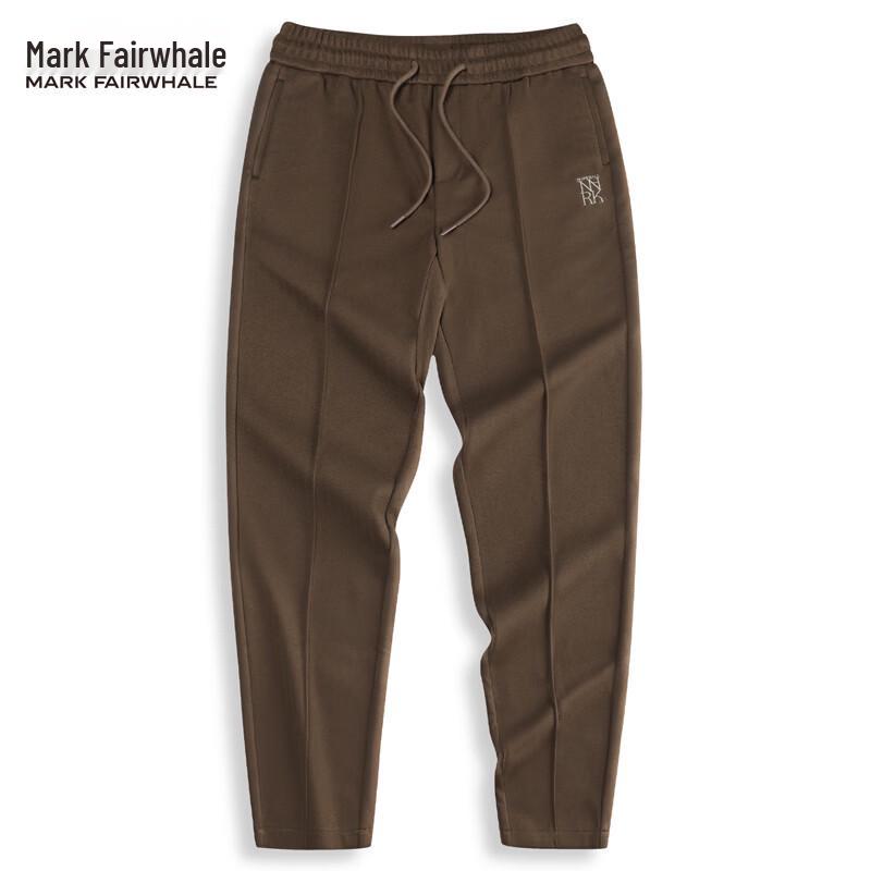 Mark Fairwhale Men's Stretchy Wrinkle-Resistant Straight-Leg Casual Pants