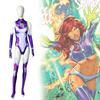 Titans Starfire Teen Cosplay Jumpsuit Superhero Adult Kids Costumes Halloween