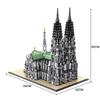 8614PCS Cologne Cathedral Building Blocks Gothic Church Architecture Modular Model Kit ,Assembly Toys for Adults Gift Home Decor