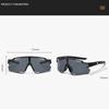 Cycling Sunglasses UV400 Cycling Glasses MTB Bike Goggles Outdoor Running Driving Riding Sports Bicycle Eyewear 9853