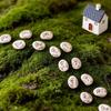 20PCS Small Footprint Stepping Stones Decorative Footprint Micro Landscape Decoration  Garden Decor