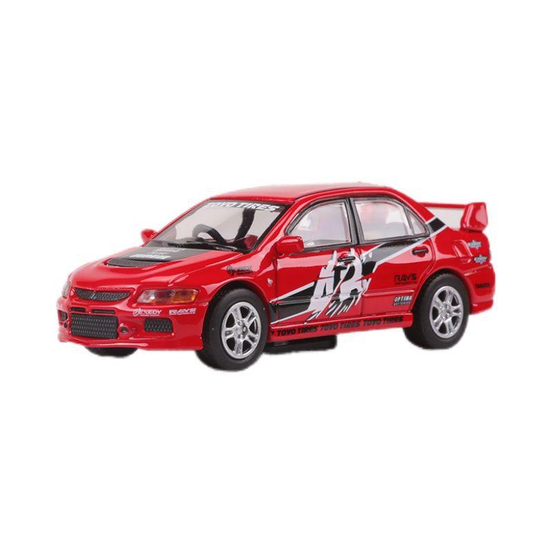 1:64 Scale Mitsubishi Lancer EVO IX Alloy Car Model Ornament Collection