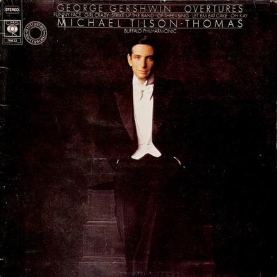 LP Record MICHAEL TILSON THOMAS BUFFALO PHIL George Gershwin Overtures 76632 CBS Masterworks 1977 Europe Classical Used