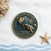 U.S. Navy Shellback Crossing The Line Challenge Coin Navy Souvenir Military Commemorative Coin for Veterans Sailors