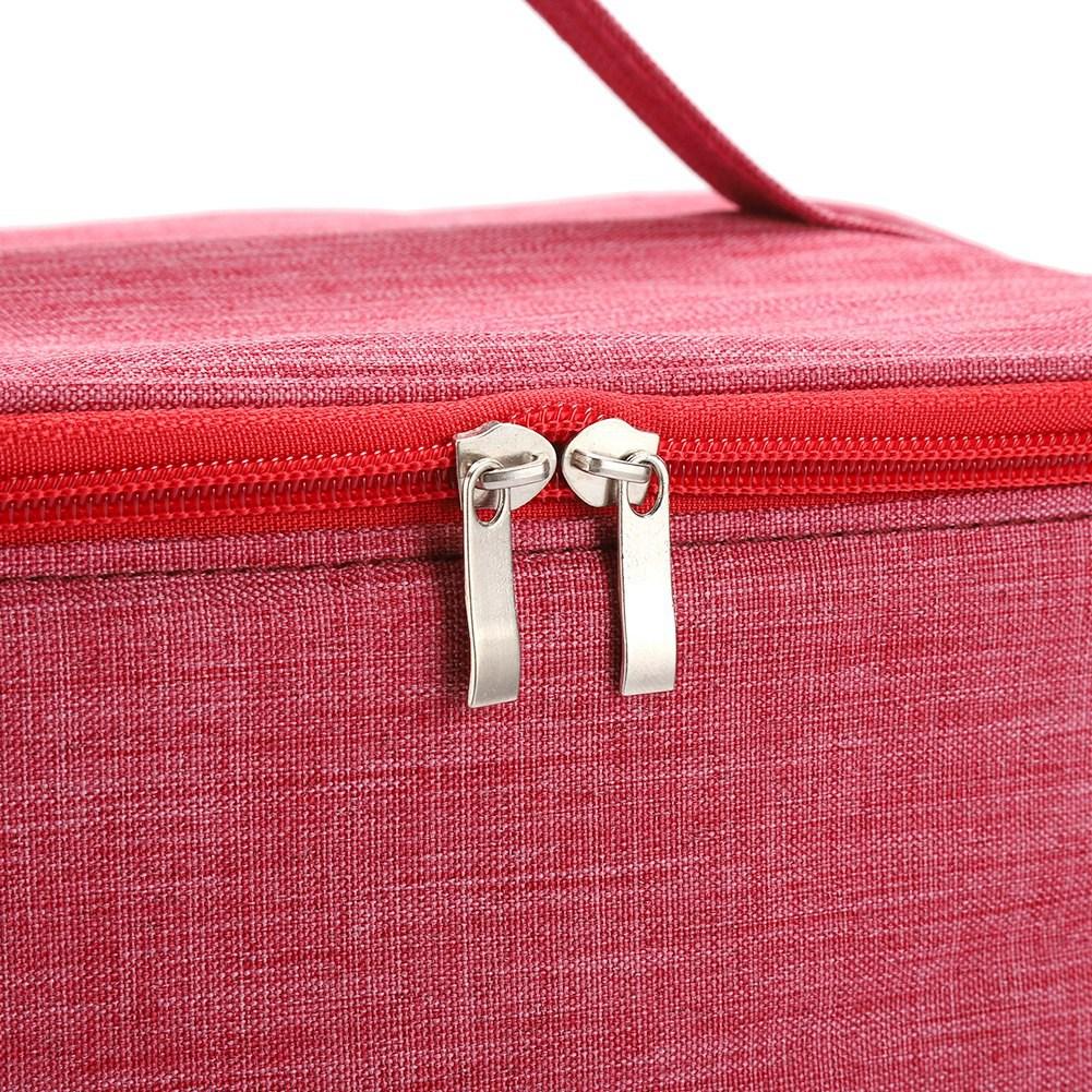 Portable Waterproof   Thermal Lunchbox Food Container Storage Bag for Picnic   Outdoor
