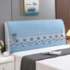 New All-inclusive Bed Head Cover Elastic Luxury Soft Headboard Cover Thickened Anti-Collision Bedside Dust Cover Bedroom