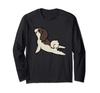 Yoga Shih Tzu Dog Long Sleeve T-Shirt
