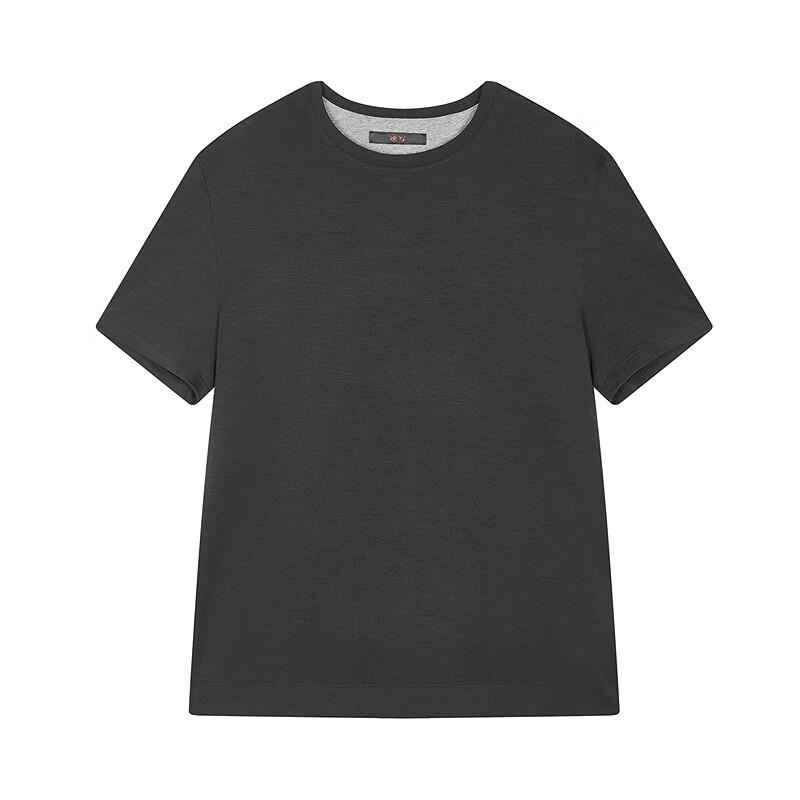 CROQUIS Men's Slim Fit Round Neck Short-Sleeve T-Shirt