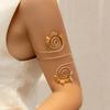 Adjustable Open Irregular Stones Arm Cuff Bracelets Spiral Upper Arm Bracelet  Arm Accessories