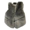 Autumn and winter clothing imitation fur vest women's short vest imitation fox fur vest splicing jacket
