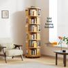 360° Rotating Solid Wood Bookshelf for Children's Room