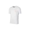 T Shirts Men's Crew Neck Moderate Straight Fit (Unisex) T-Shirts CJ6233 100