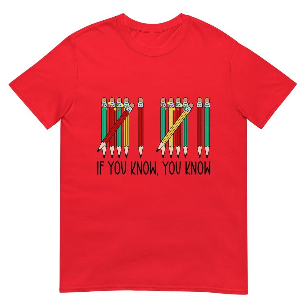 67 If You Know You Know Tally Marks Pencils Six Seven Meme Tshirt S