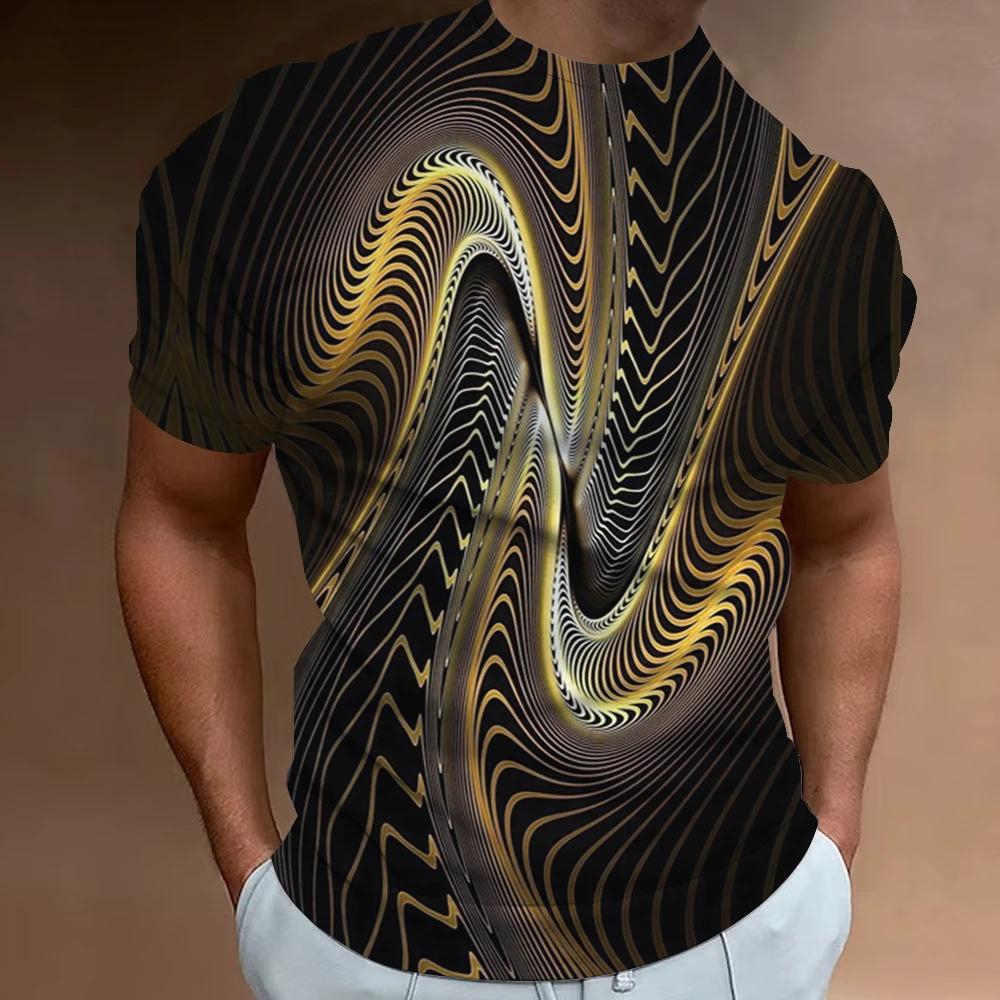 Fashion T-Shirts For Men's Print Short Sleeve Tops Summer Casual Street O-neck T Shirt Oversized Tee Shirt Men 3D Clothing Hot