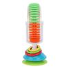 Handheld Colorful Baby Rattle Rotating Baby Chair Stroller Toy with Sunction Cup