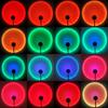 ZK20 Sunset Lamp Led Projector Remote Control Rainbow Atmosphere Night Light Photographic Home Background Wall Decoration Lamp