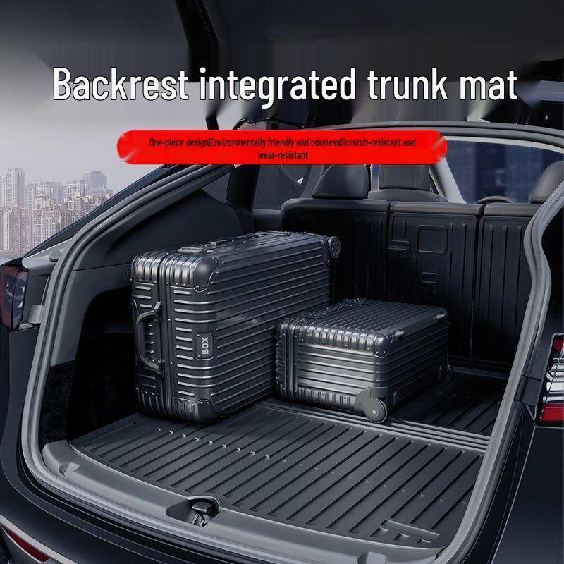 Tesla Model 3/Y TPE Trunk and Backrest Mat Set (Non-Full Coverage)