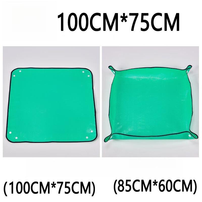 Waterproof Gardening Repotting Mat, PE Foldable Indoor Plant Potting Tray for Succulent & Flower Transplanting Pot