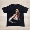 Jennifer's Body Horror Movie Graphic Vintage Black T-Shirt