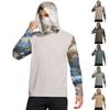 Men's Shirt With Mask Lightweight Long Sleeve Hooded Hiking Fishing Performance