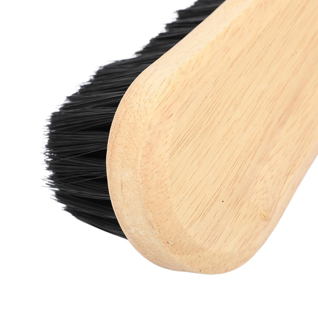 Billard Pooltisch und Bandenbürsten-Set Massivholz Billardbürste Reiniger Werkzeuge Zubehör mit Queue-Reinigungstuch für Pooltischzubehör