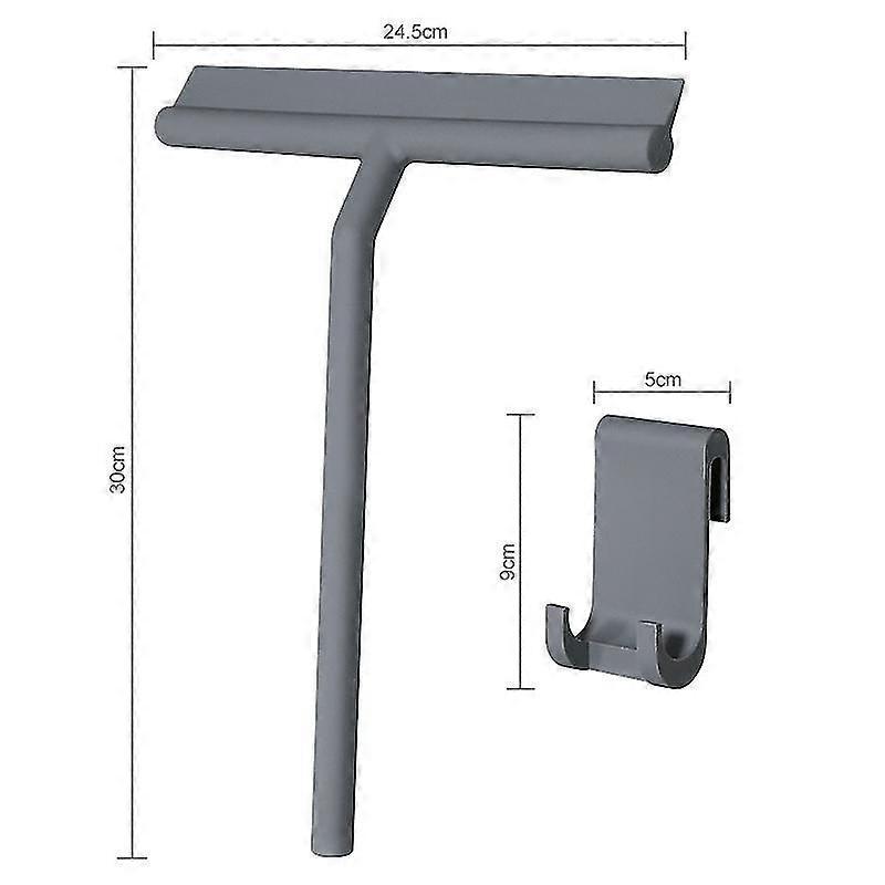 Hand Windscreen Wiper 2 In 1 Extractor Window Washer For Shower, Bathroom Wiper