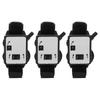 3Pcs Golf Score Counter Watch Manual Type Stroke Shot Keeper Plastic Accessories