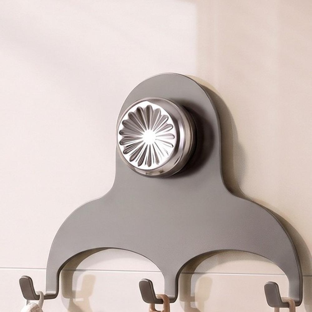 No Drill Suction Cup Kitchen Hooks Space Saving Storage Organizer Household Use