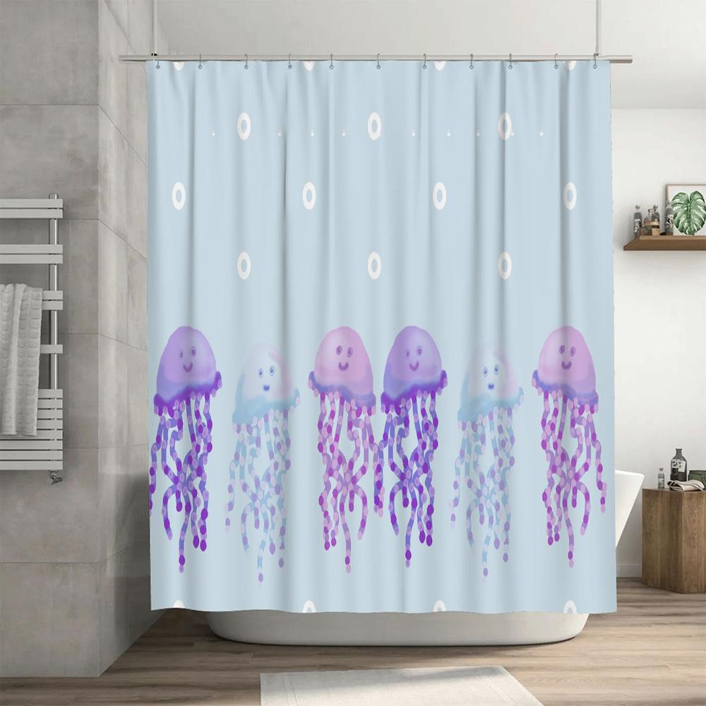 Delicate Pink Bloom Shower Curtain Bath Decor for Girls Soft Fabric with Hooks Perfect Gift For Her #18705342698