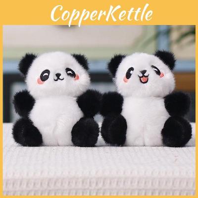 Panda Plush Keychain With Smiling Design For Kids And Adults